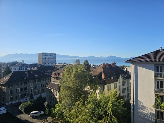 Appartement de 1.5 pièces au 4ème étage au centre-ville de Lausanne